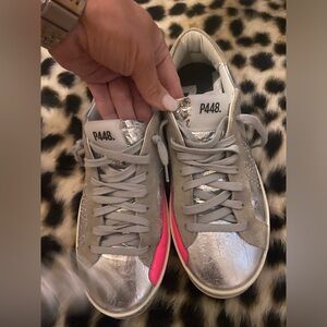 P448 silver sneaker size 38 (8)